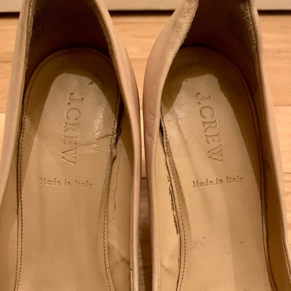 J.Crew tan and black color block pumps - Picture 5 of 6